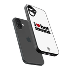 hot moms back phone cover | glass case for iphone 16 plus