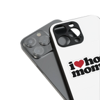 hot moms back phone cover | glass case for iphone 15 plus