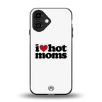 hot moms back phone cover | glass case for iphone 16