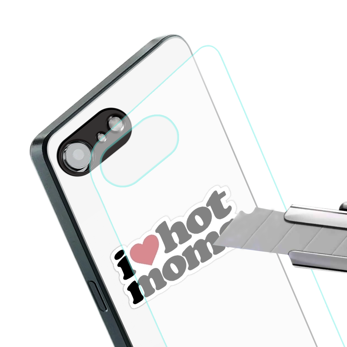 hot moms back phone cover | glass case for iphone 16e