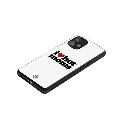 hot moms back phone cover | glass case for nothing phone 1