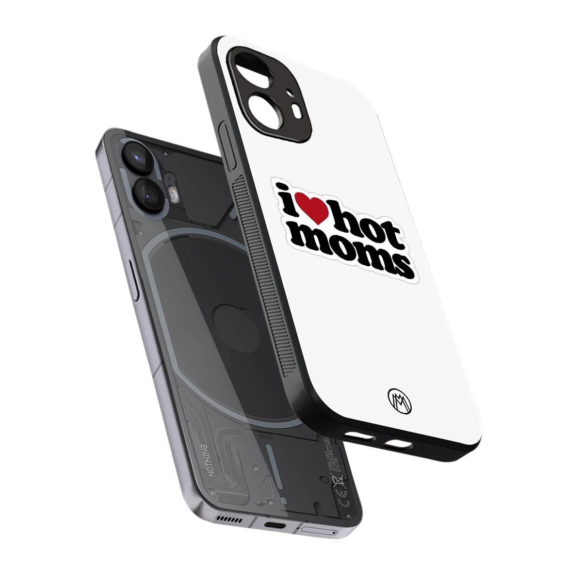 hot moms back phone cover | glass case for nothing phone 2