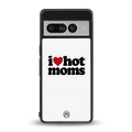 hot moms back phone cover | glass case for google pixel 7 pro