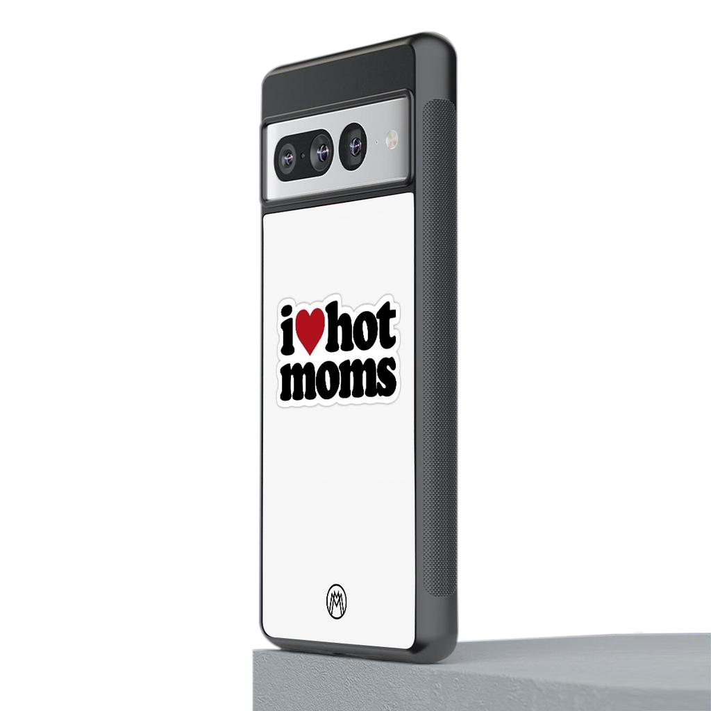 hot moms back phone cover | glass case for google pixel 7 pro