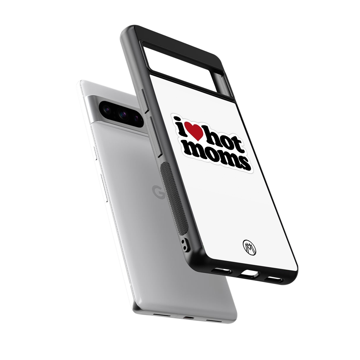 hot moms back phone cover | glass case for google pixel 8 pro