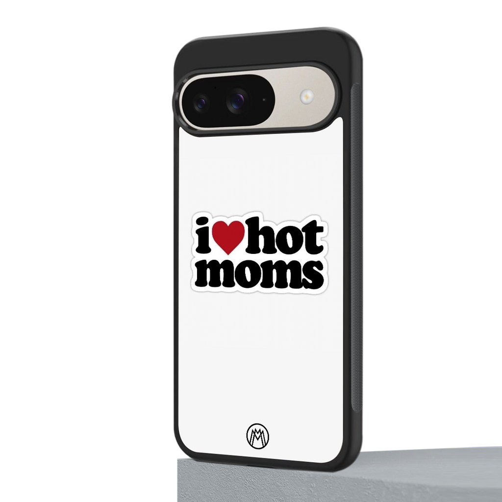 hot moms back phone cover | glass case for google pixel 9