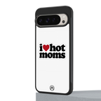 hot moms back phone cover | glass case for google pixel 9 pro