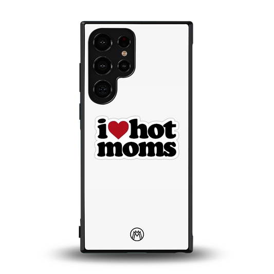 hot moms back phone cover | glass case for samsung galaxy s23 ultra