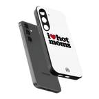hot moms back phone cover | glass case for samsung galaxy s25 plus