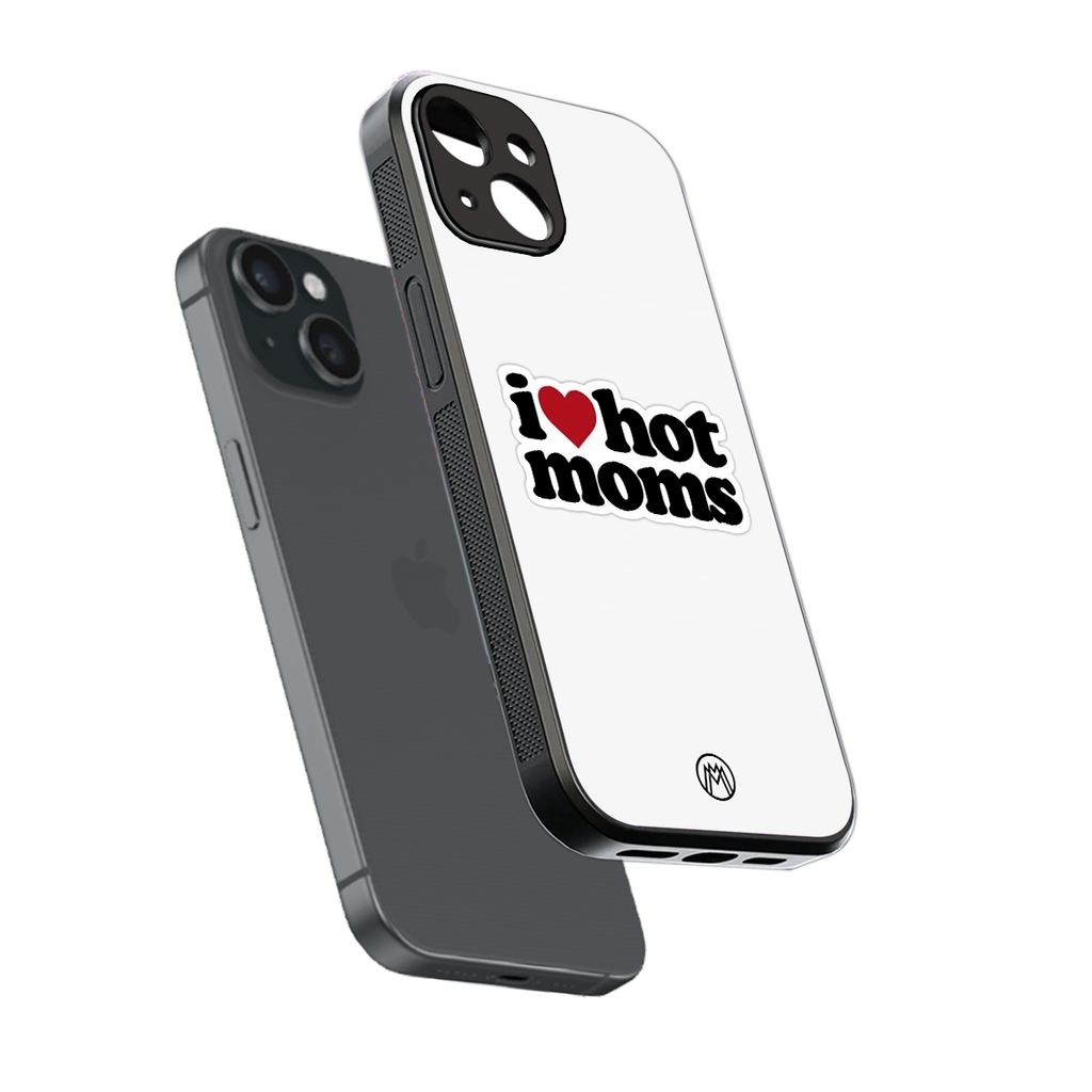 hot moms back phone cover | glass case for iphone 14