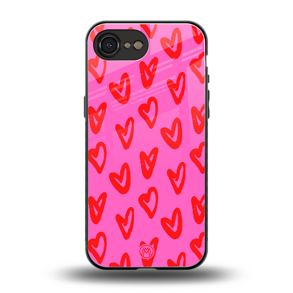 hot pink soul back phone cover | glass case for iphone 16e