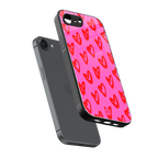 hot pink soul back phone cover | glass case for iphone 16e