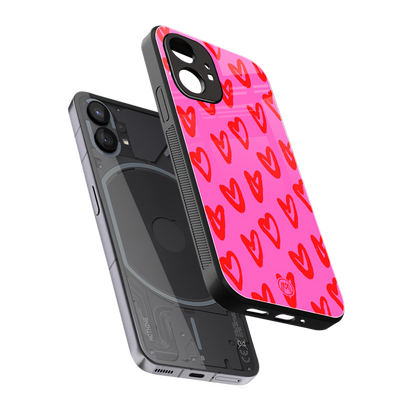 hot pink soul back phone cover | glass case for nothing phone 1
