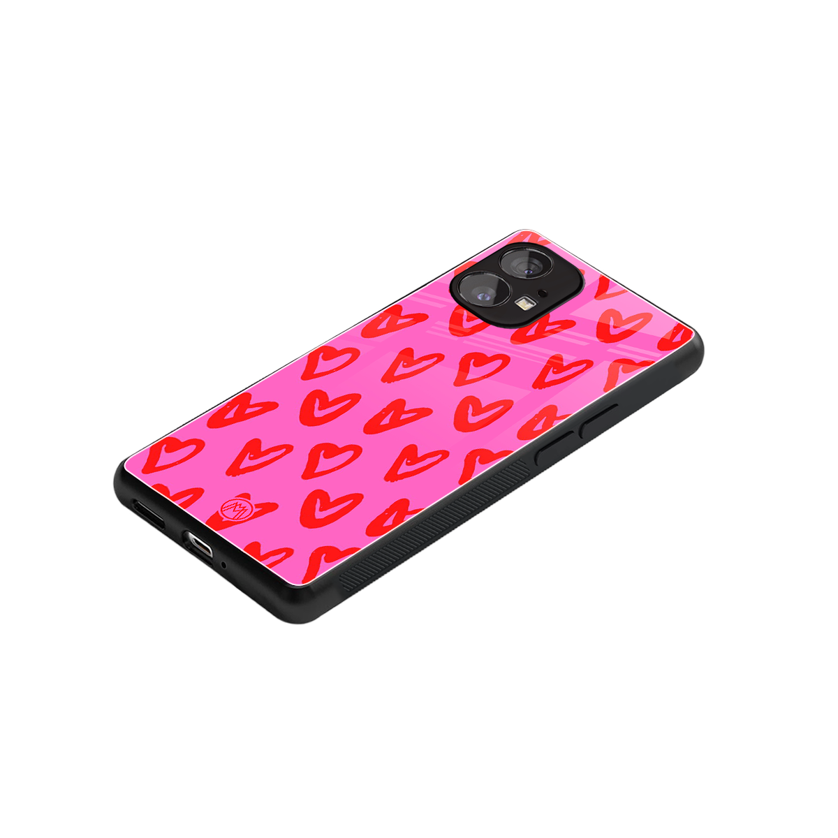 hot pink soul back phone cover | glass case for nothing phone 1