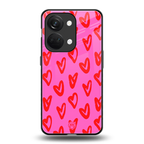 hot pink soul back phone cover | glass case for oneplus nord 3
