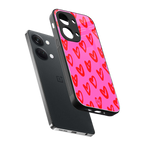 hot pink soul back phone cover | glass case for oneplus nord 3