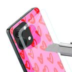 hot pink soul back phone cover | glass case for oneplus nord 3