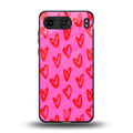 hot pink soul back phone cover | glass case for oneplus nord 4