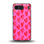 hot pink soul back phone cover | glass case for oneplus nord 4