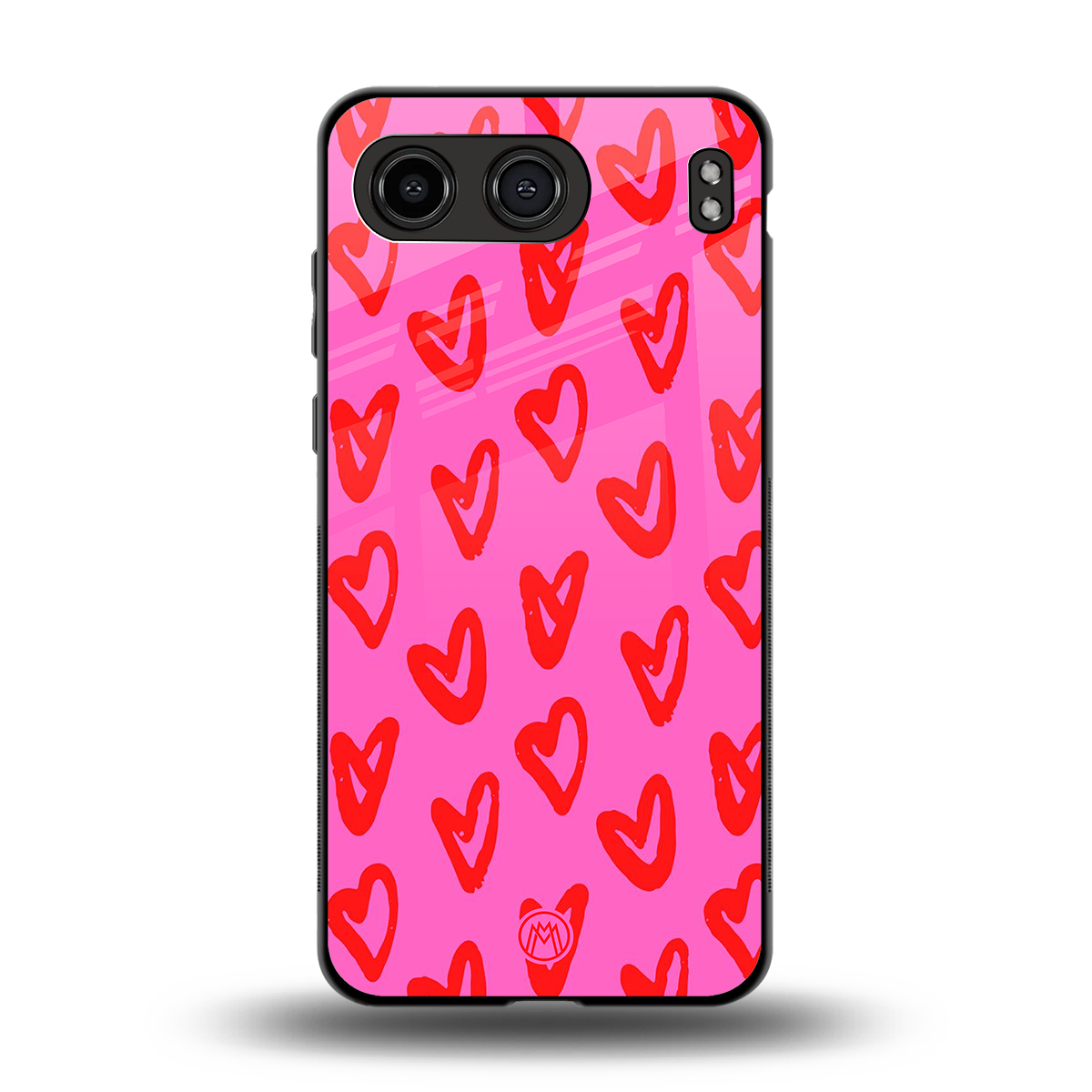 hot pink soul back phone cover | glass case for oneplus nord 4