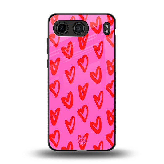hot pink soul back phone cover | glass case for oneplus nord 4