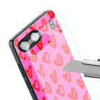 hot pink soul back phone cover | glass case for oneplus nord 4