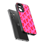 hot pink soul back phone cover | glass case for oneplus nord ce 3