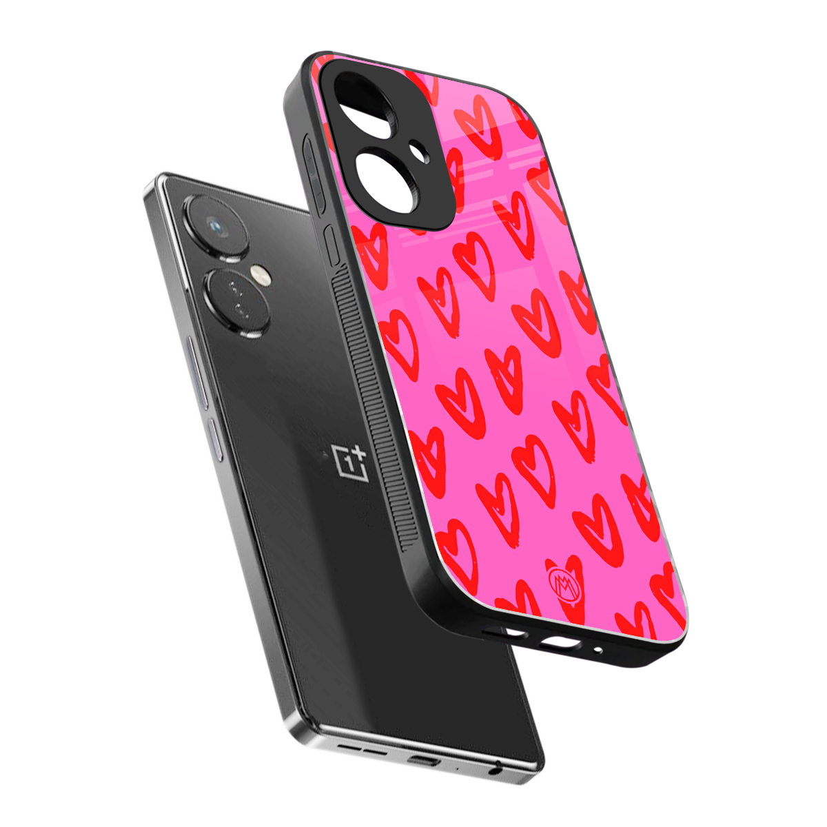 hot pink soul back phone cover | glass case for oneplus nord ce 3
