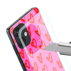 hot pink soul back phone cover | glass case for oneplus nord ce 3