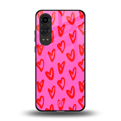 hot pink soul back phone cover | glass case for oneplus nord ce 4 lite