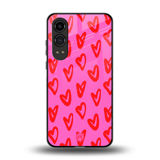 hot pink soul back phone cover | glass case for oneplus nord ce 4 lite