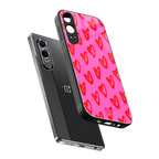 hot pink soul back phone cover | glass case for oneplus nord ce 4 lite