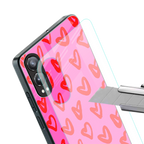 hot pink soul back phone cover | glass case for oneplus nord ce 4 lite