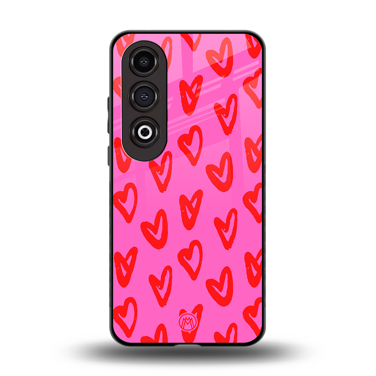 hot pink soul back phone cover | glass case for oneplus nord ce 4