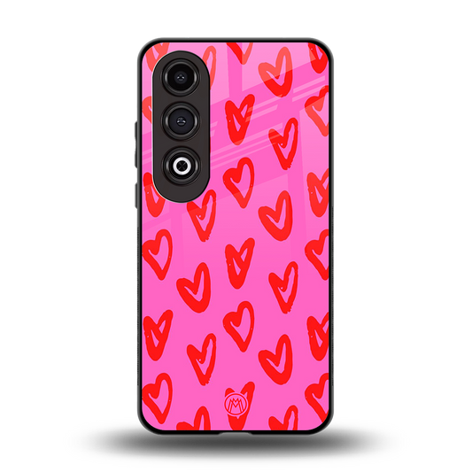 hot pink soul back phone cover | glass case for oneplus nord ce 4