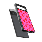 hot pink soul back phone cover | glass case for google pixel 6 pro