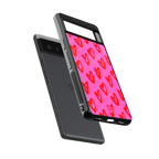 hot pink soul back phone cover | glass case for Google Pixel 6A