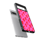 hot pink soul back phone cover | glass case for google pixel 7 pro
