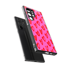 hot pink soul back phone cover | glass case for samsung galaxy s23 ultra