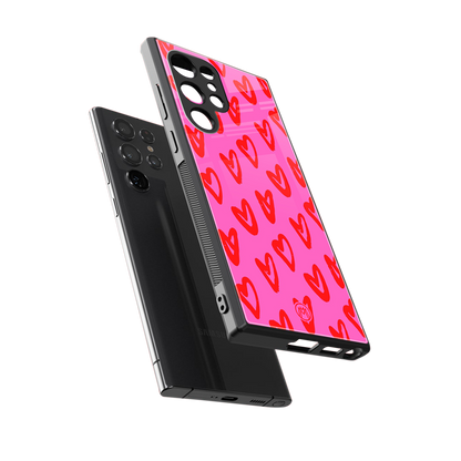 hot pink soul back phone cover | glass case for samsung galaxy s23 ultra