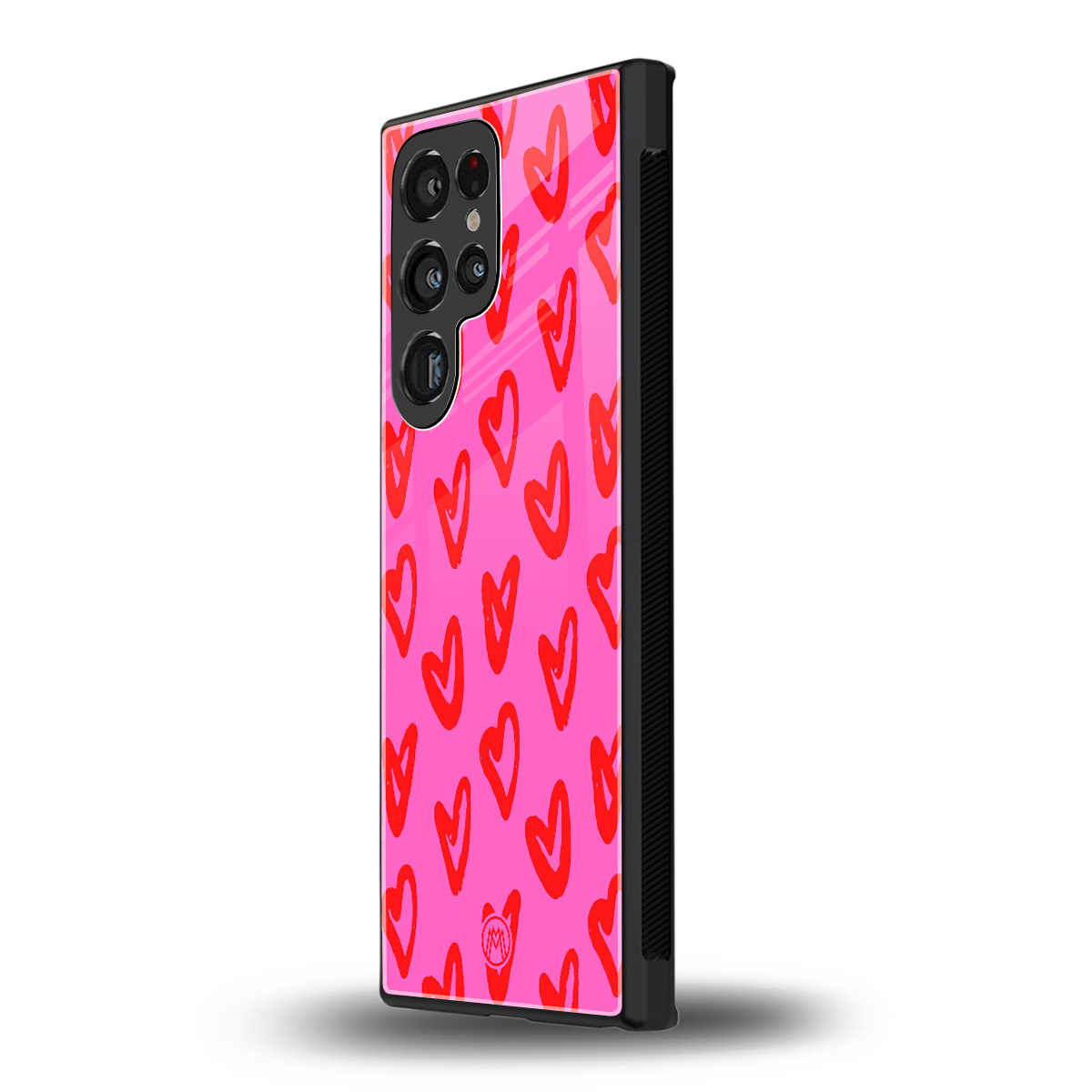hot pink soul back phone cover | glass case for samsung galaxy s24 ultra