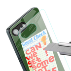 hot sauce back phone cover | glass case for iphone 16e