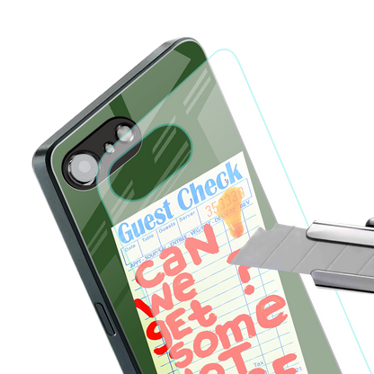 hot sauce back phone cover | glass case for iphone 16e