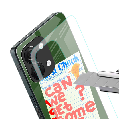 hot sauce back phone cover | glass case for oneplus nord 3