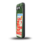 hot sauce back phone cover | glass case for oneplus nord 4