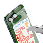 hot sauce back phone cover | glass case for oneplus nord 4