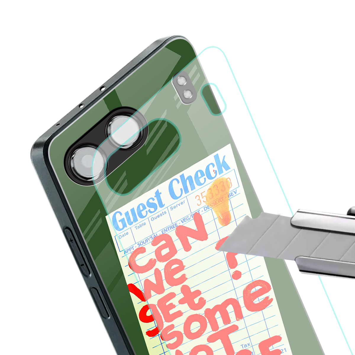 hot sauce back phone cover | glass case for oneplus nord 4