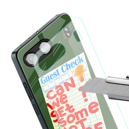 hot sauce back phone cover | glass case for oneplus nord 4