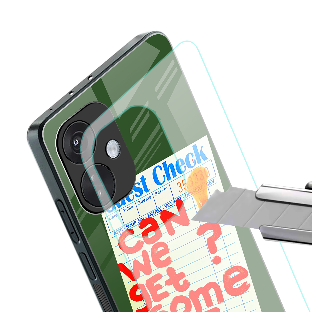hot sauce back phone cover | glass case for oneplus nord ce 3