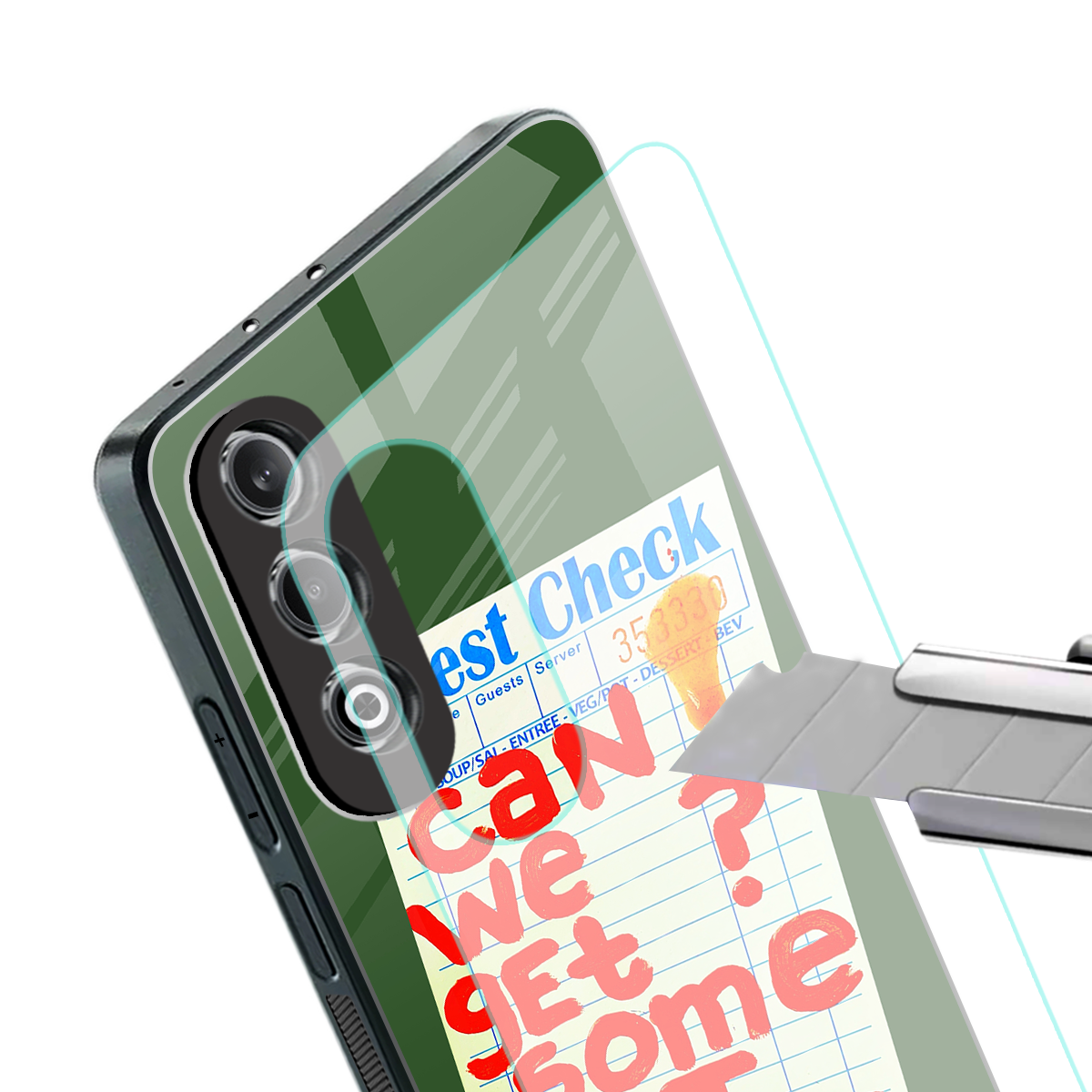 hot sauce back phone cover | glass case for oneplus nord ce 4